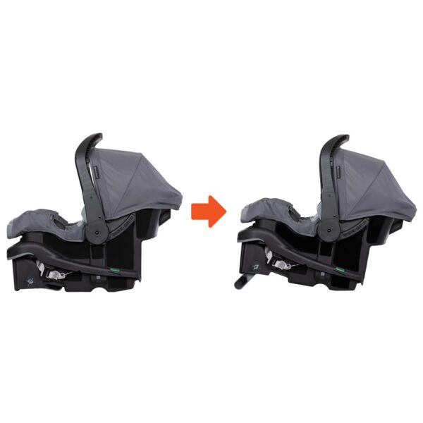 Baby Trend Passport® Cargo Stroller Travel System with EZ-Lift™ PLUS Infant Car Seat, Grey Bamboo - Image 6
