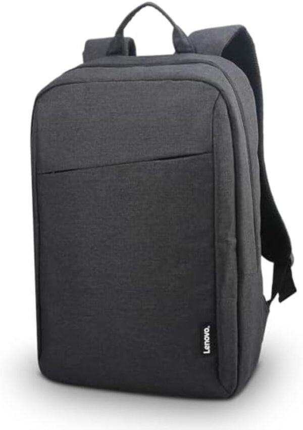 Lenovo Laptop Backpack B210, 15.6-Inch Laptop/Tablet, Durable, Water-Repellent, Lightweight, Clean Design, Sleek for Travel, Business Casual or College, GX40Q17225, Black