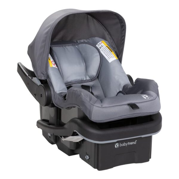 Baby Trend Passport® Cargo Stroller Travel System with EZ-Lift™ PLUS Infant Car Seat, Grey Bamboo - Image 2