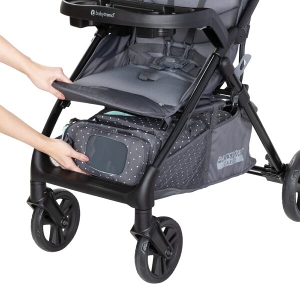 Baby Trend Passport® Cargo Stroller Travel System with EZ-Lift™ PLUS Infant Car Seat, Grey Bamboo - Image 15