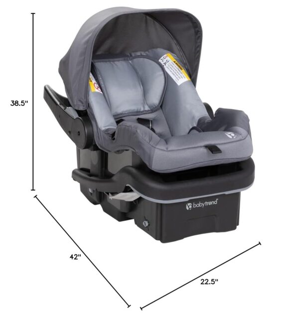 Baby Trend Passport® Cargo Stroller Travel System with EZ-Lift™ PLUS Infant Car Seat, Grey Bamboo - Image 19