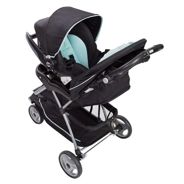 Baby Trend EZ Ride 35 Travel System, Doodle Dots - Image 4
