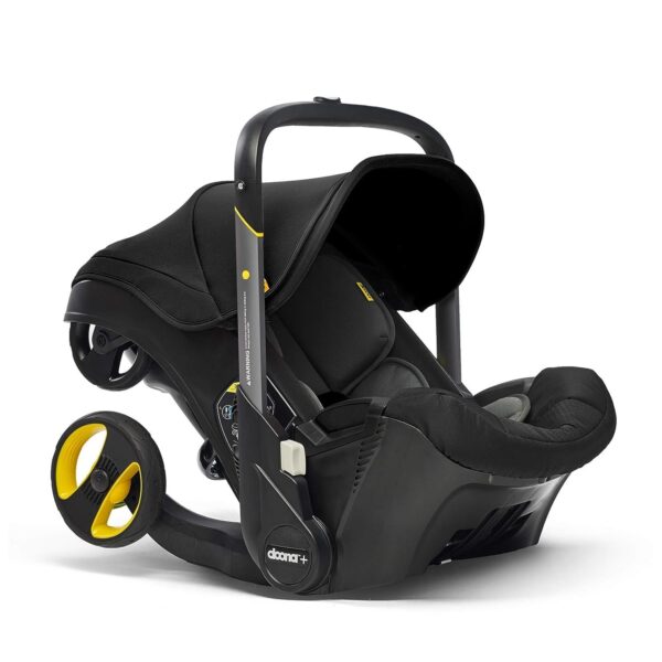 Doona Car Seat & Stroller, Nitro Black - All-in-One Travel System - Image 4