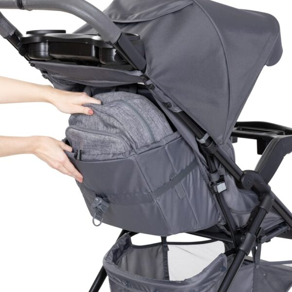 Baby Trend Passport® Cargo Stroller Travel System with EZ-Lift™ PLUS Infant Car Seat, Grey Bamboo - Image 13