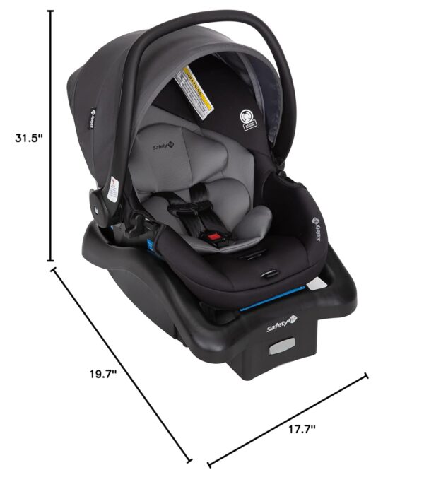 Safety 1st Smooth Ride Travel System Stroller and Car Seat OnBoard™ FLX - Efficient Infant Car Seat Stroller and Infant Car Seat and Stroller Combo, Monument - Image 22