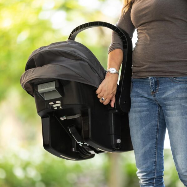 Baby Trend EZ Ride Stroller Travel System with EZ-Lift™ Infant Car Seat, Flamingo Pink - Image 6