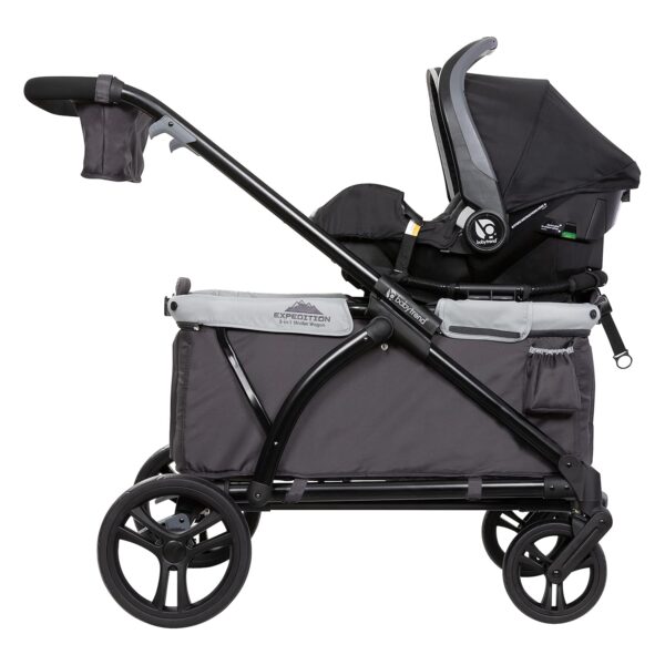 Baby Trend Expedition Stroller Wagon, Liberty Midnight - Image 4